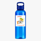 Прозрачная спортивная бутылка