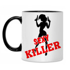 Кружка двухцветная