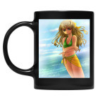 Кружка цветная UV-DTF