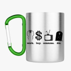 Кружка с карабином