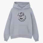 Толстовка худи оверсайз