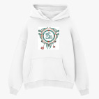 Толстовка худи оверсайз