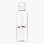 Прозрачная спортивная бутылка