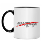 Кружка двухцветная