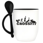 Кружка с ложкой