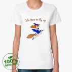 Женская футболка органик