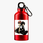 Металлическая бутылка 400 мл UV-DTF