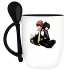 Кружка с ложкой