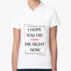 Женская рубашка поло