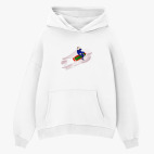 Толстовка худи оверсайз