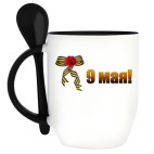 Кружка с ложкой