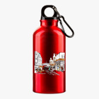 Металлическая бутылка 400 мл UV-DTF