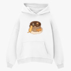 Толстовка худи оверсайз