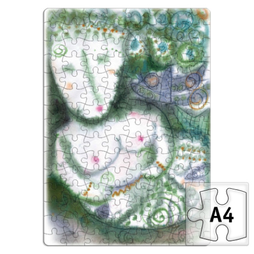 Пазл с принтом Русалка