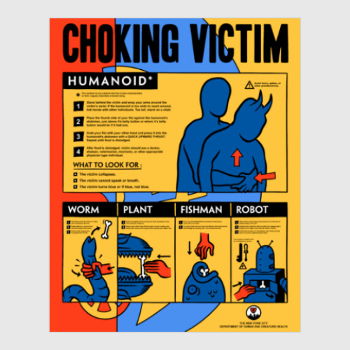 Постер Choking Victim