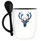 Кружка с ложкой