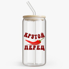 Банка с бамбуковой крышкой