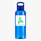 Прозрачная спортивная бутылка