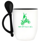 Кружка с ложкой