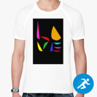 Мужская спортивная футболка