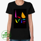 Женская футболка органик