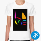 Женская спортивная футболка