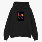 Толстовка худи оверсайз