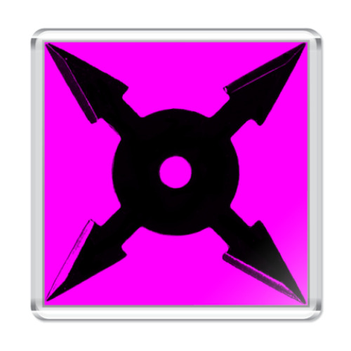 Магнит с принтом   Shuriken