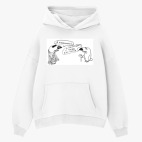 Толстовка худи оверсайз