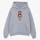 Толстовка худи оверсайз