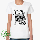 Женская футболка органик