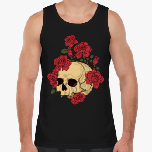 Майка с принтом The Dead Garden