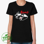 Женская футболка органик