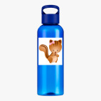 Прозрачная спортивная бутылка