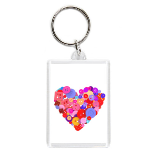 Брелок с принтом С 14 февраля