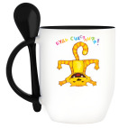 Кружка с ложкой