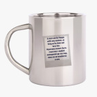 Кружка металлическая