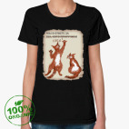 Женская футболка органик