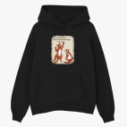 Толстовка худи оверсайз