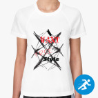Женская спортивная футболка