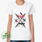 Женская футболка органик