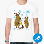 Мужская спортивная футболка