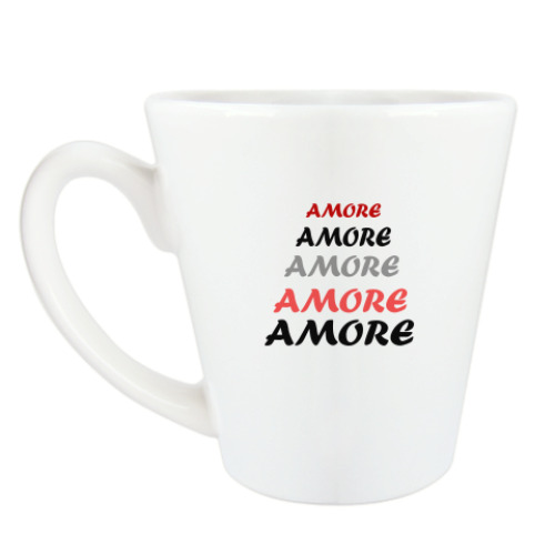 Чашка Латте Amore amore