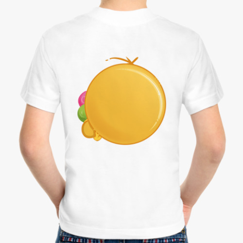 Детская футболка с принтом Смайл