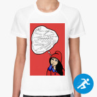 Женская спортивная футболка