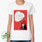 Женская футболка органик