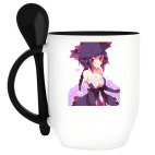 Кружка с ложкой