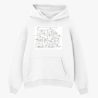 Толстовка худи оверсайз