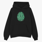 Толстовка худи оверсайз