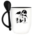 Кружка с ложкой